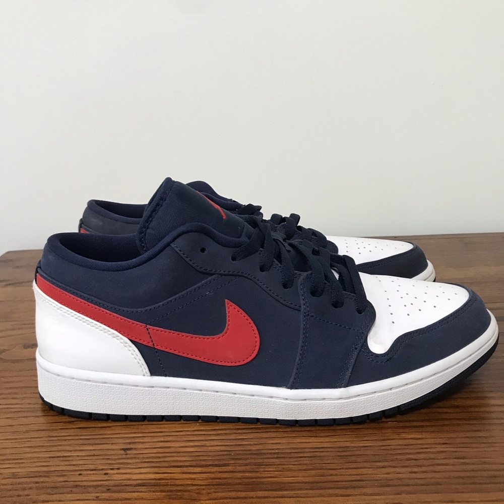 Nike Air Jordan 1 Low SE Midnight Navy Men's 12